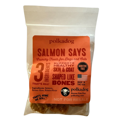 Polkadog Salmon Says Bones (Sample)