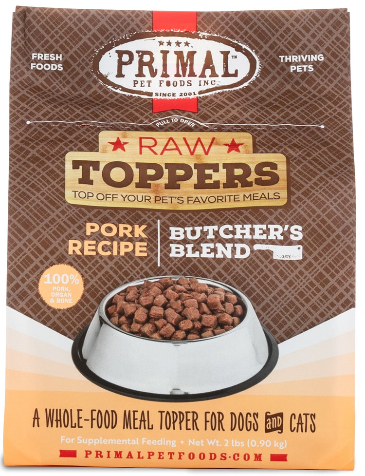PRIMAL Frozen Butcher's Blend Topper 2lb