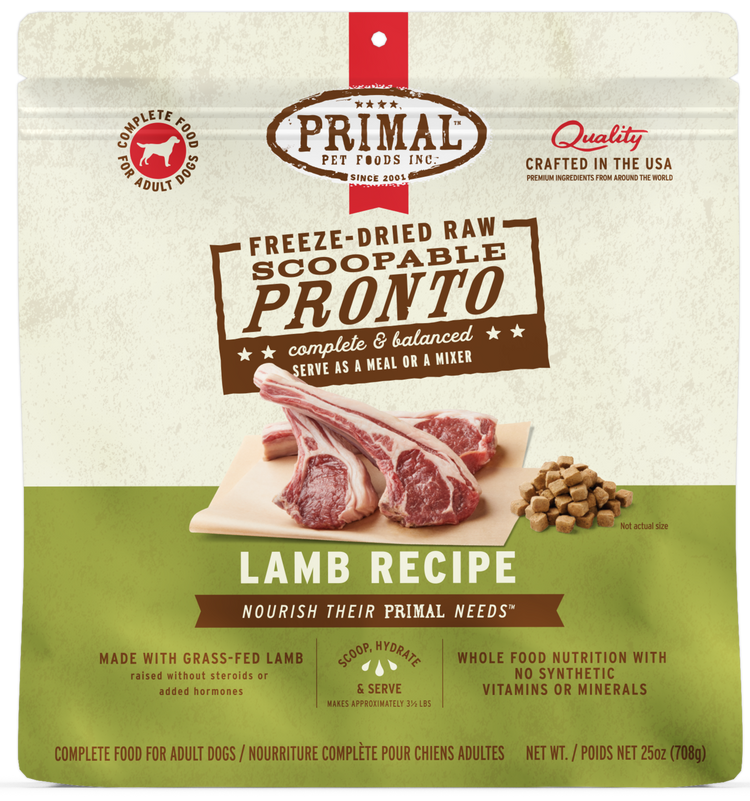 PRIMAL Freeze Dried Pronto Lamb (Preorder October Delivery)