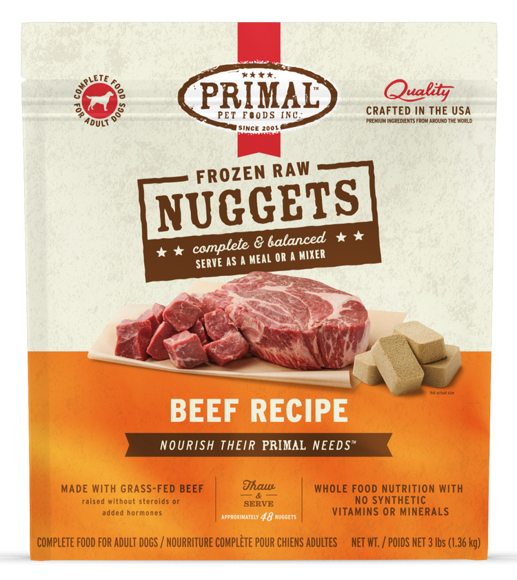 PRIMAL Frozen Beef Recipe (PRE ORDER JULY DELIVERY)
