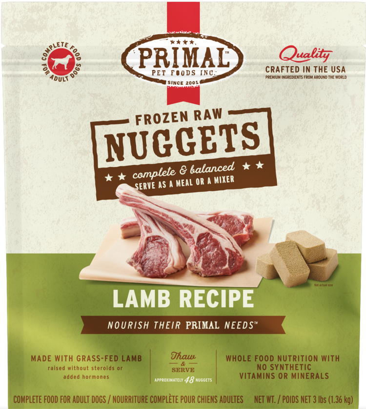 PRIMAL Frozen Lamb Recipe