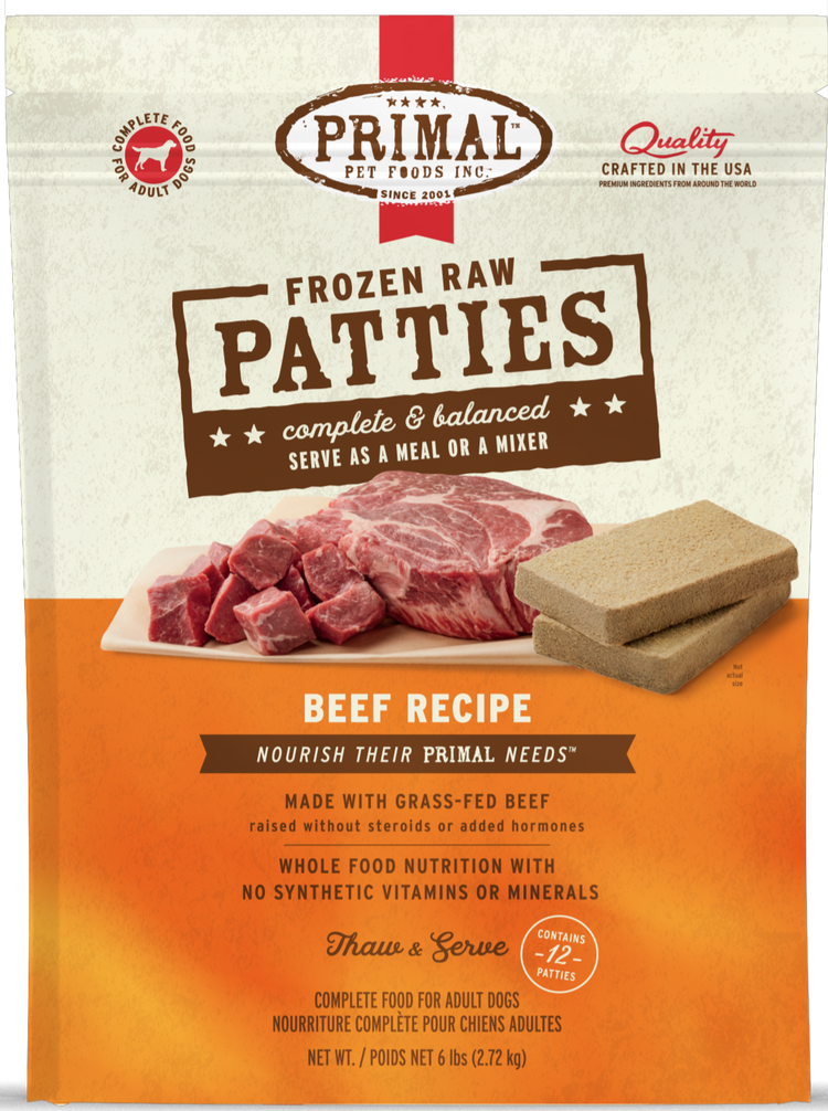 PRIMAL Frozen Beef Recipe (PRE ORDER JULY DELIVERY)