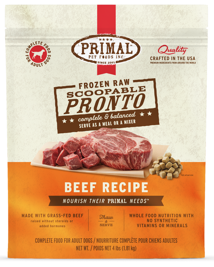 PRIMAL Frozen Beef Recipe (PRE ORDER JULY DELIVERY)
