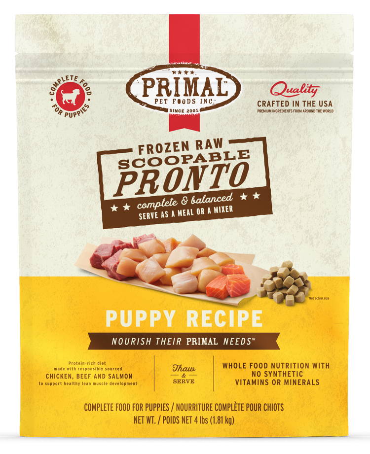PRIMAL Frozen Puppy Recipe (PRE ORDER JULY DELIVERY)