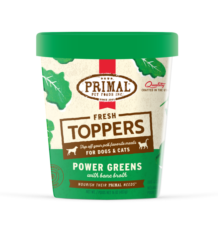 PRIMAL Fresh Toppers Power Greens (Preorder October Delivery)