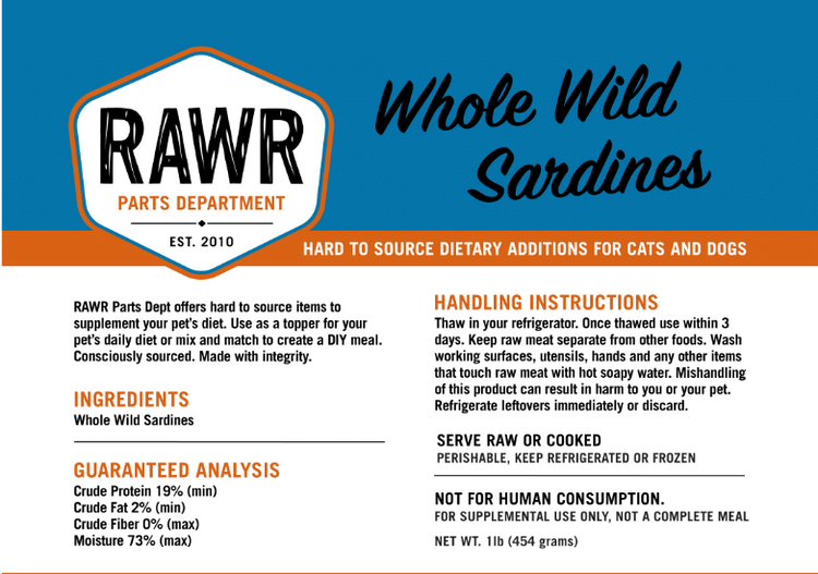RAWR Sardine