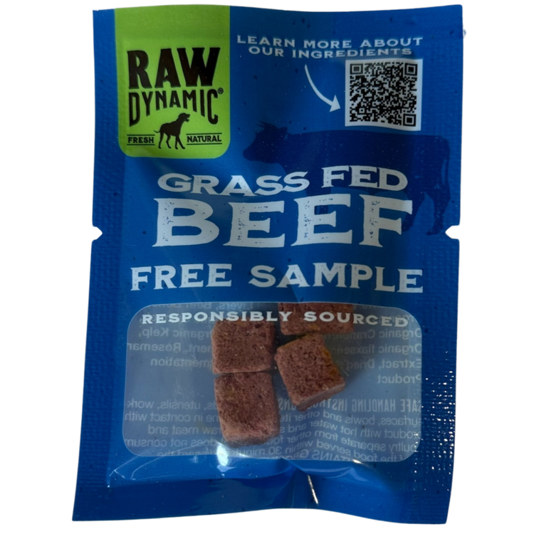 Raw Dynamics Freeze Dried Beef Recipe (Sample)
