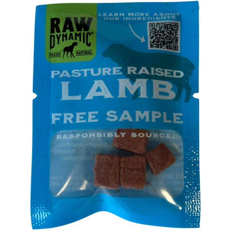 Raw Dynamics Freeze Dried Lamb Recipe (Sample)