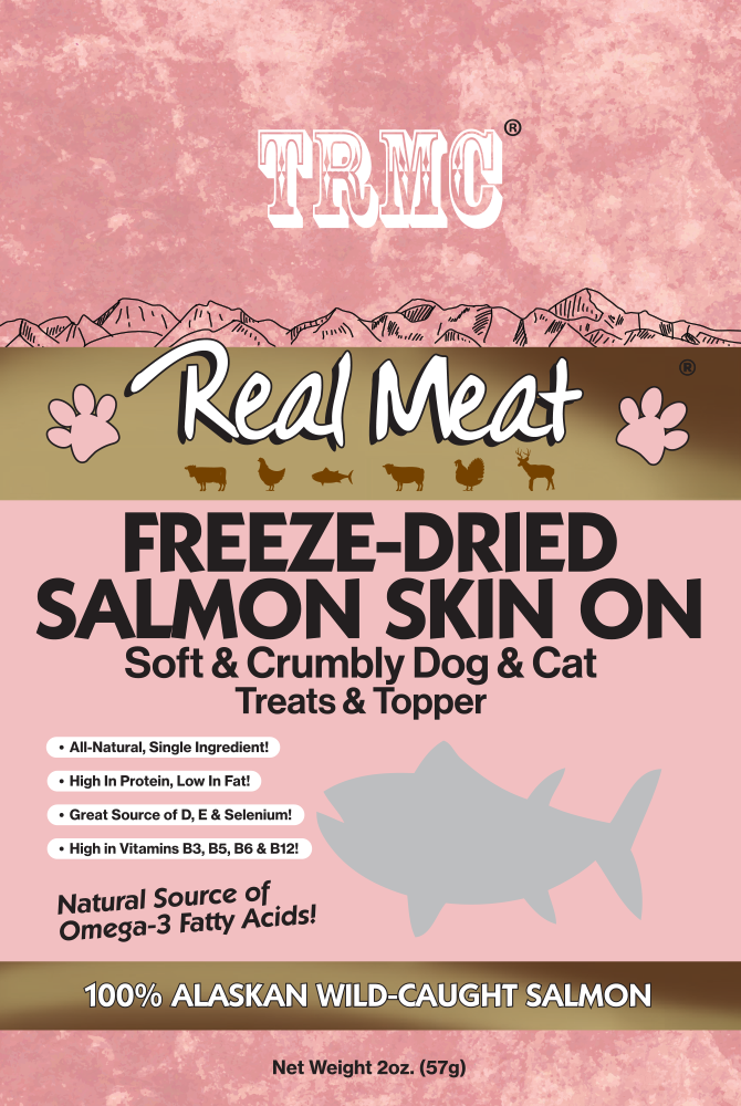 RM Freeze Dried Salmon Skin & Meat (Preorder October Delivery)