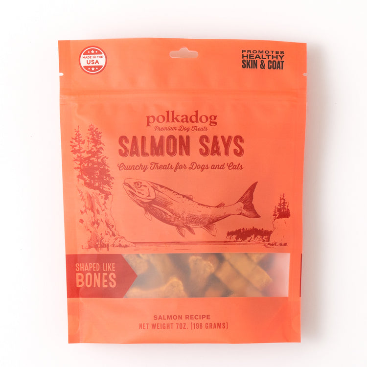 Polkadog Salmon Says (Bones)