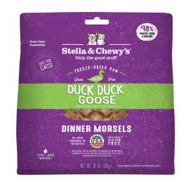 S&C CAT Freeze Dried Dinner Morsels Duck Goose