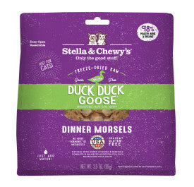 S&C CAT Freeze Dried Dinner Morsels Duck Goose