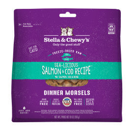 S&C CAT Freeze Dried Dinner Morsels Salmon & Cod