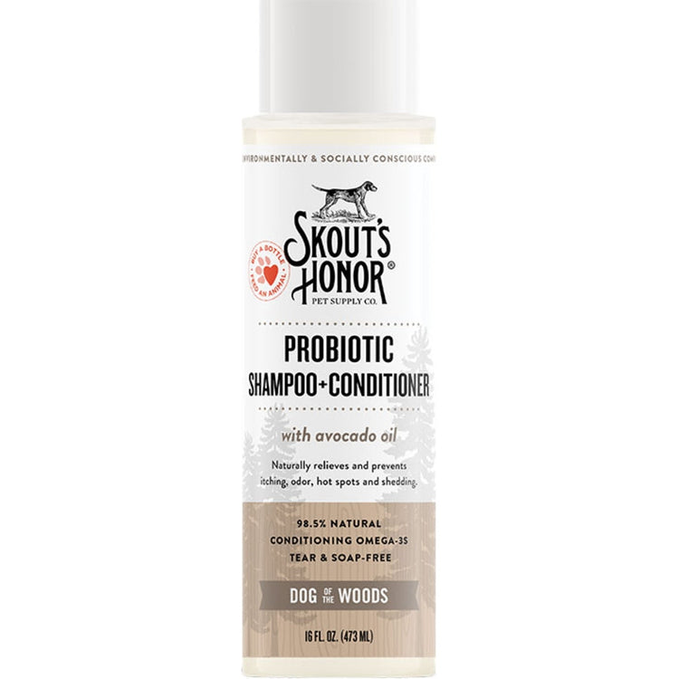 SKOUT Probiotic Shampoo & Conditioner 16oz (PRE ORDER JULY DELIVERY)
