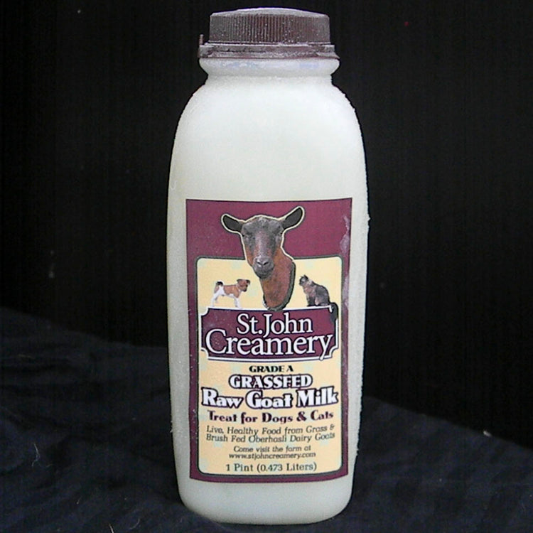 SJC Raw Goat Milk - Pint (16oz)