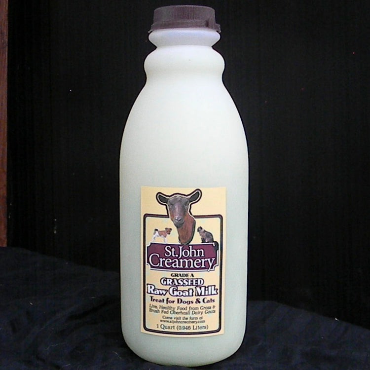 SJC Raw Goat Milk - Quart (32oz)