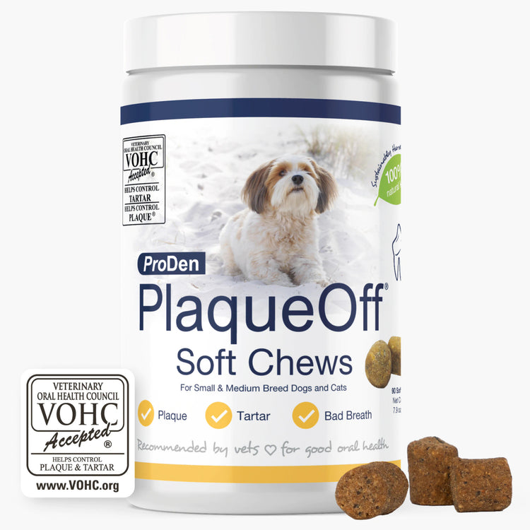 PD Dog PlaqueOff Soft Chews (Small & Medium Breed)