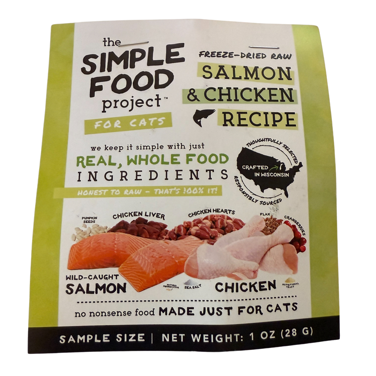 Simple Food Project CAT Salmon Chicken (Sample)