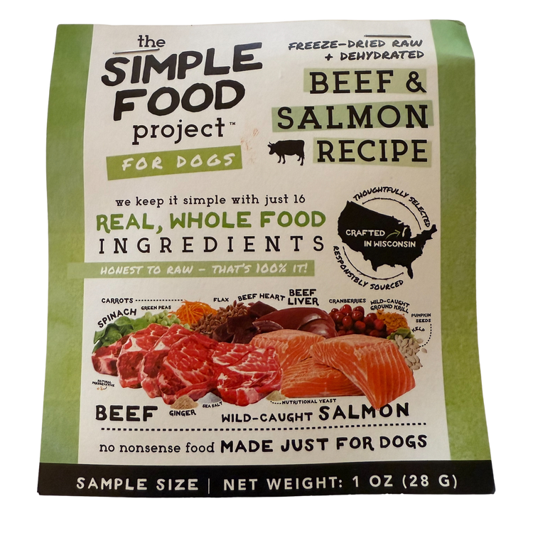 Simple Food Project Beef & Salmon (Sample)