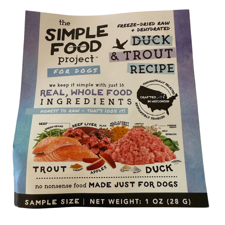 Simple Food Project Duck & Trout (Sample)