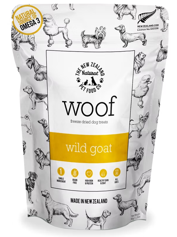 NZ Freeze Dried Wild Goat Treat