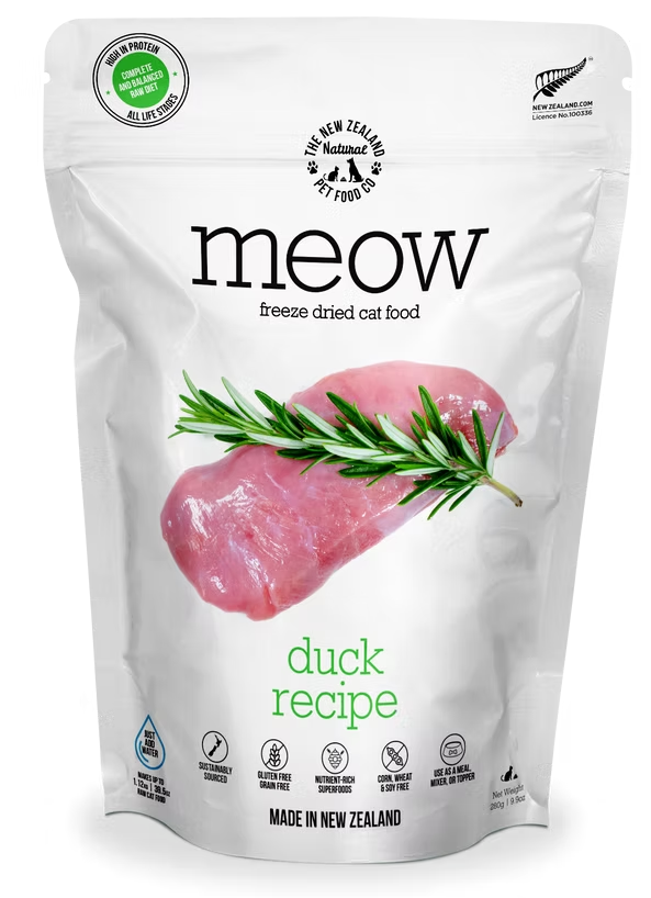NZ Cat Freeze Dried Duck Recipe
