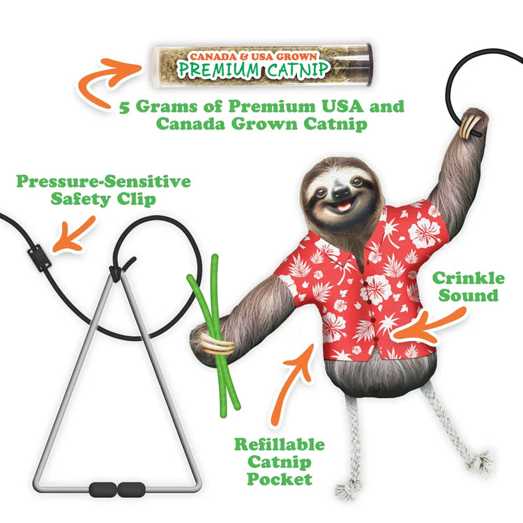 MEOW Toy Jumb n Jamb Sloth