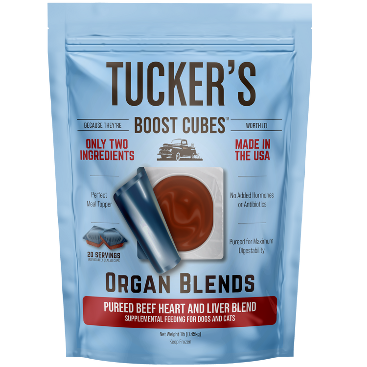 Tucker's Frozen Organ Blend Boost Cubes