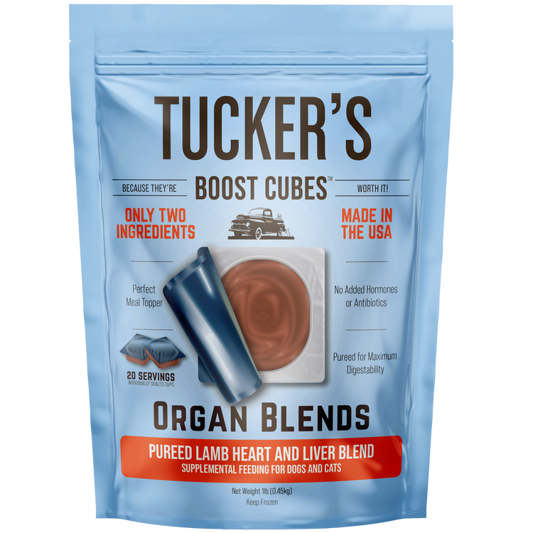 Tucker's Frozen Organ Blend Boost Cubes