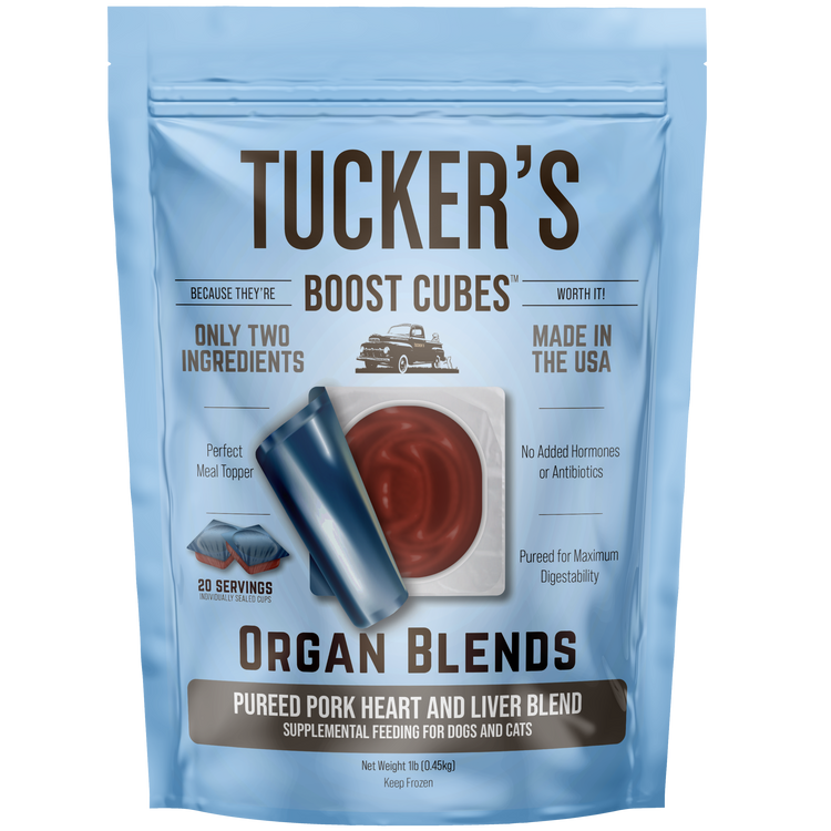 Tucker's Frozen Organ Blend Boost Cubes