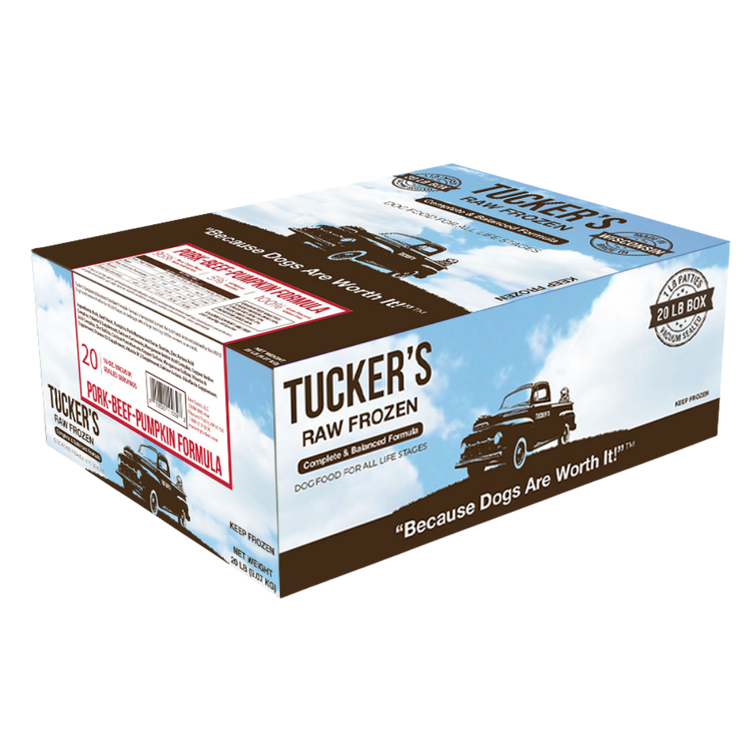 Tucker's Frozen Pork & Beef & Pumpkin (Preorder June Delivery)