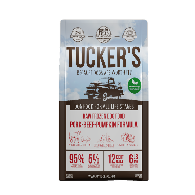 Tucker's Frozen Pork & Beef & Pumpkin (Preorder June Delivery)