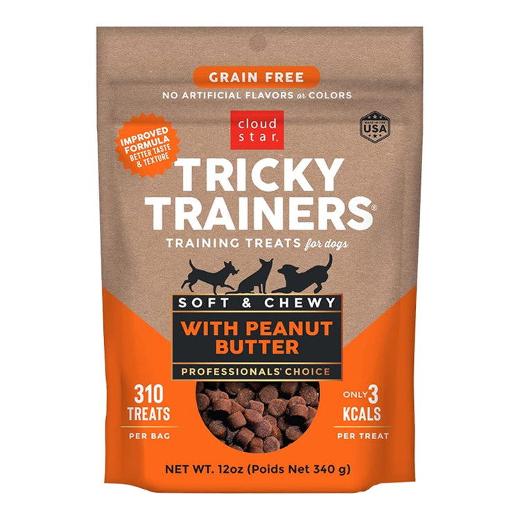 CLOUD Tricky Trainers Chewy Grain Free Peanut Butter (PRE ORDER JULY DELIVERY)