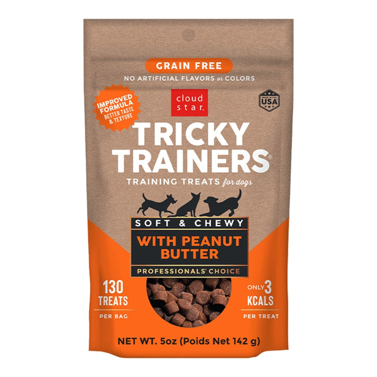 CLOUD Tricky Trainers Chewy Grain Free Peanut Butter (PRE ORDER JULY DELIVERY)