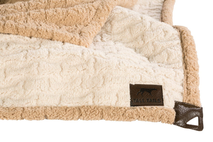 TT Sherpa Throw Cream Bone