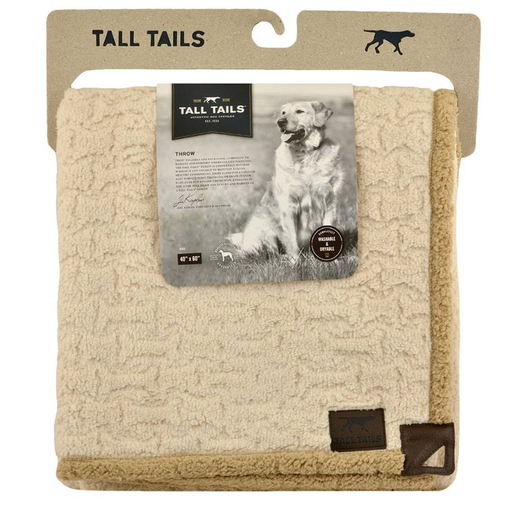 TT Sherpa Throw Cream Bone
