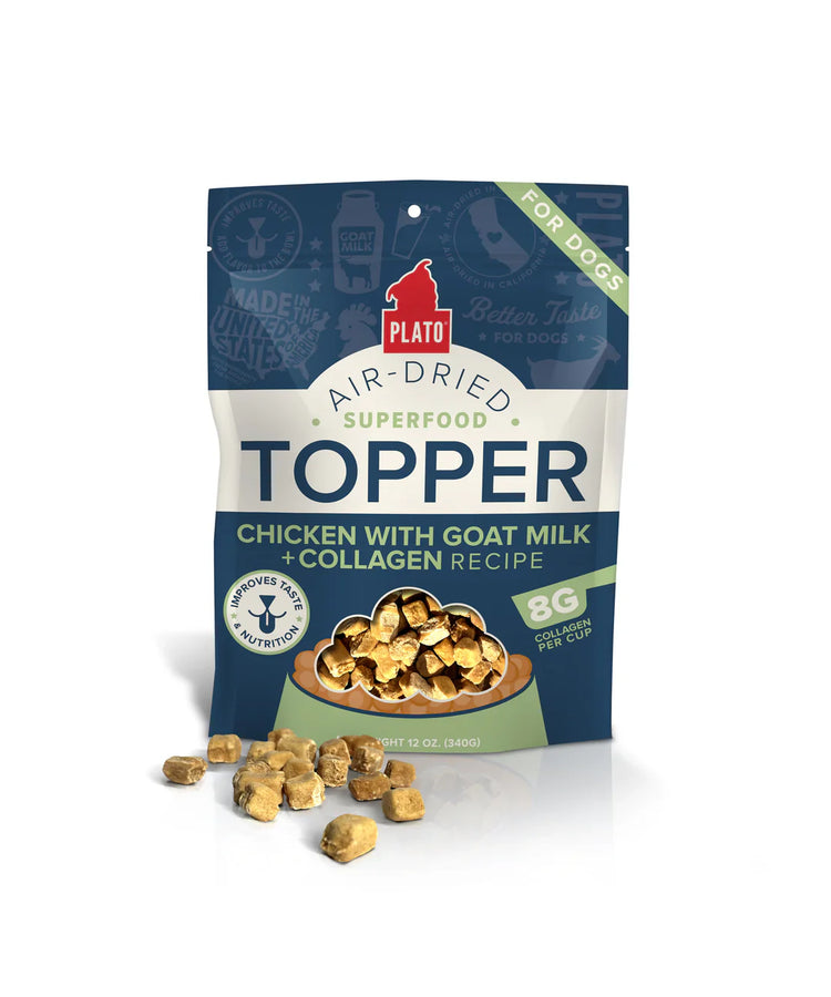 Plato Topper Chicken Goat Milk (Preorder October Delivery)