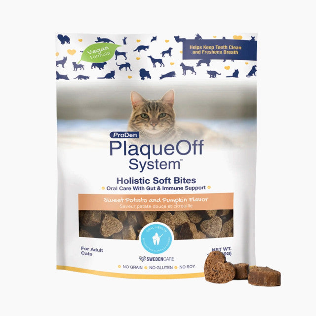 PD Cat PlaqueOff Soft Bites w Gut & Immune Support