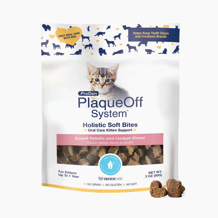 PD Cat PlaqueOff Soft Bites Kitten