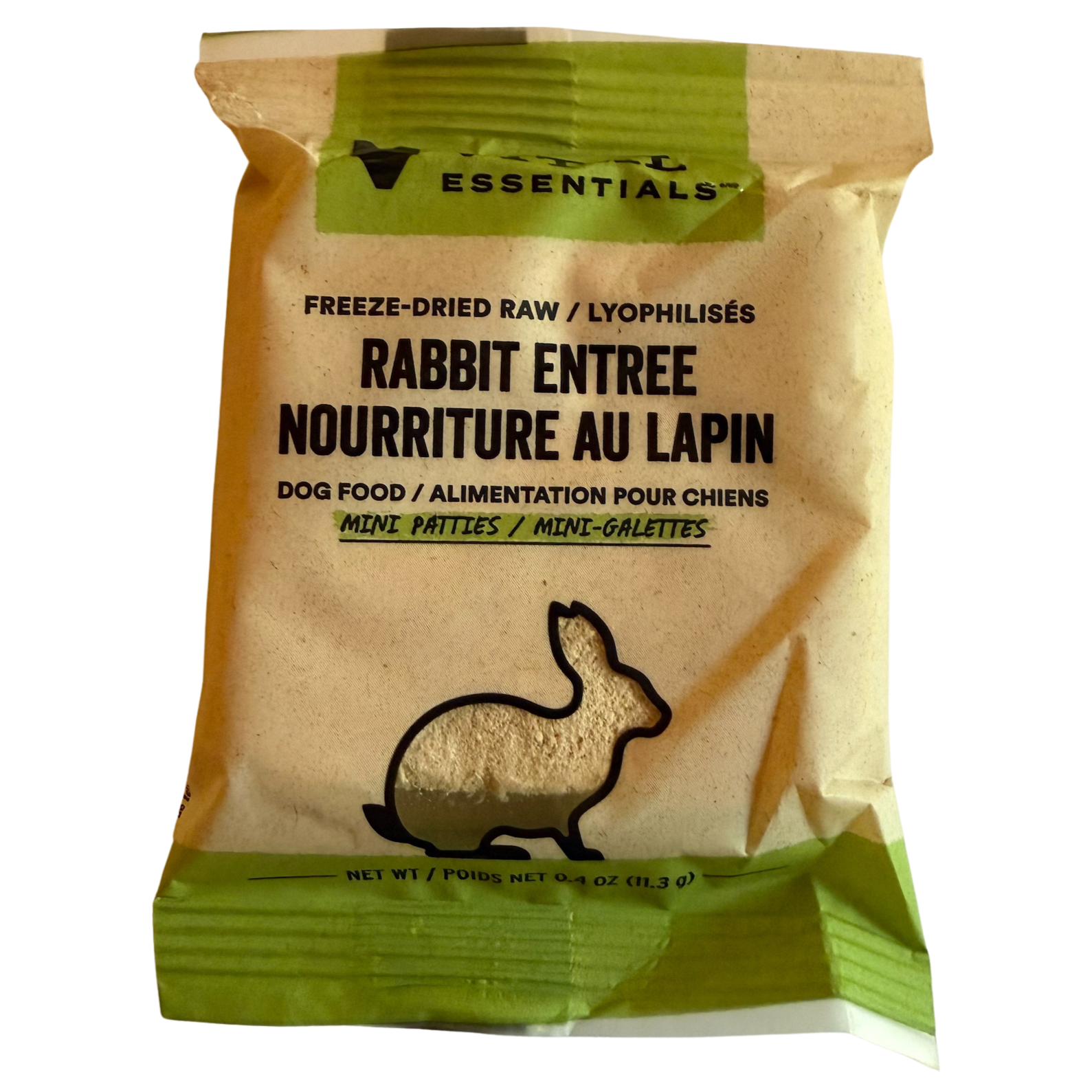 Vital Essentials Freeze Dried Rabbit Mini Patties (Sample)