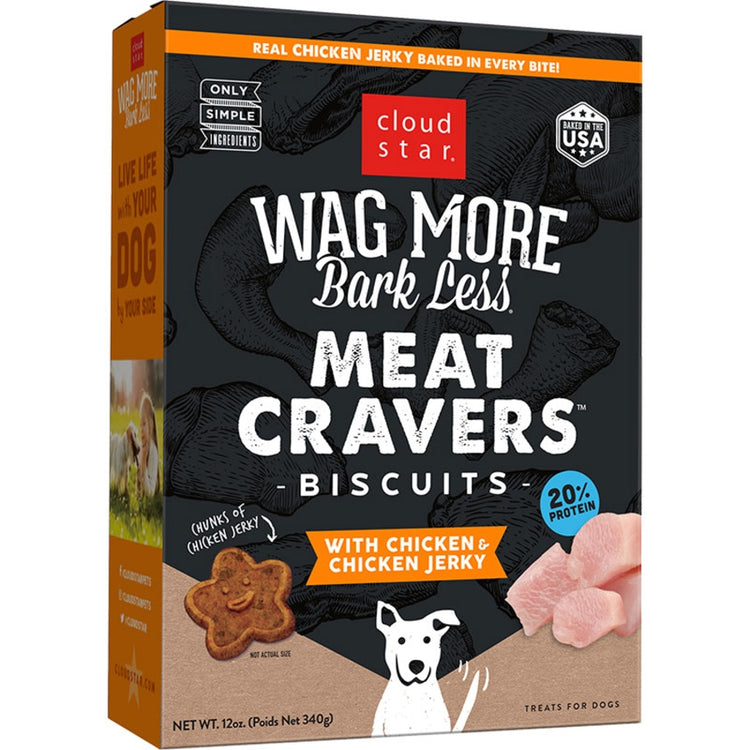 CLOUD Wag More Meat Craver Crunchy Chicken
