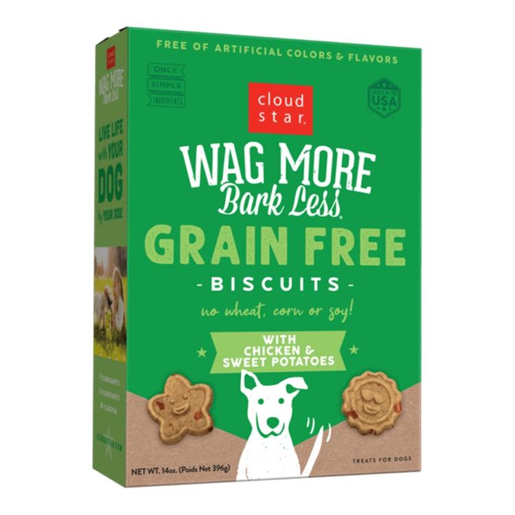CLOUD Wag More Crunchy Grain Free Chicken (PRE ORDER JULY DELIVERY)