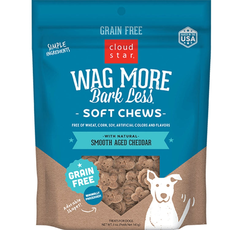 CLOUD Wag More Chewy Grain Free Cheddar