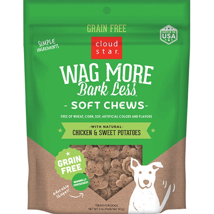 CLOUD Wag More Chewy Grain Free Chicken Sweet Potato