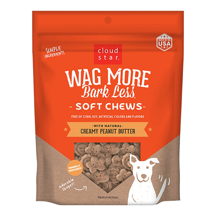 CLOUD Wag More Chewy Grain Free Peanut Butter