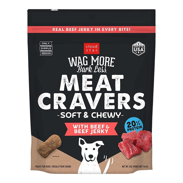 CLOUD Wag More Meat Craver Chewy Beef