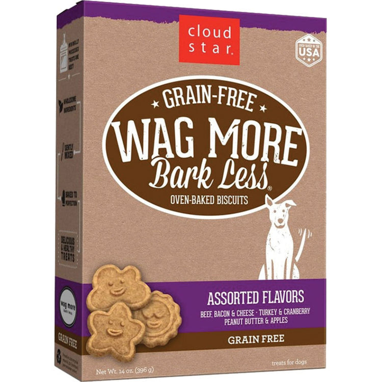CLOUD Wag More Crunchy Grain Free Assorted (PRE ORDER JULY DELIVERY)