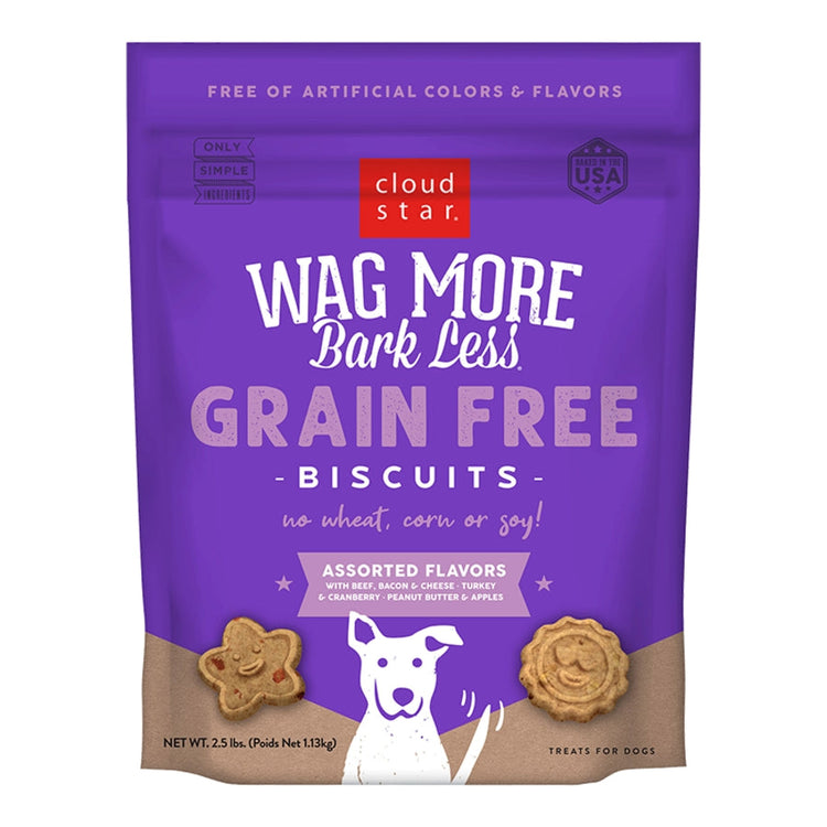 CLOUD Wag More Crunchy Grain Free Assorted (PRE ORDER JULY DELIVERY)