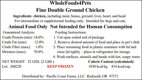 WFP Ground Chicken