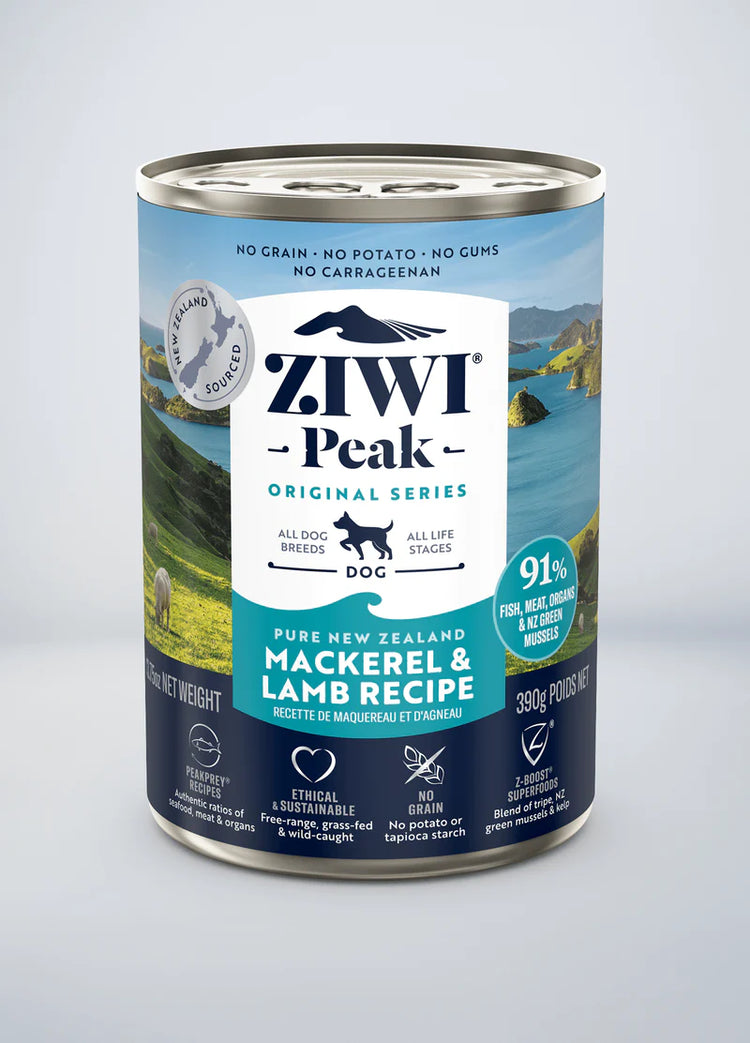 ZIWI Canned Lamb & Mackerel Food
